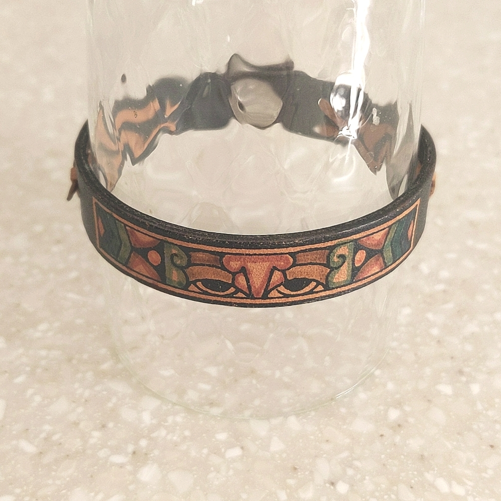 Tip Top tribal leather bracelet